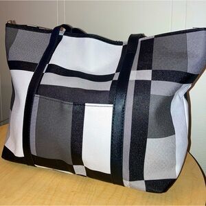 Plaid Tote bag